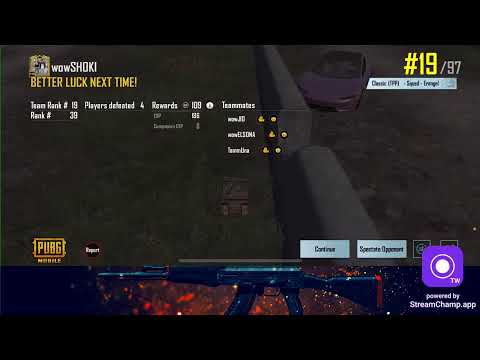 PUBG mobile რანკი.. 200 გამომწერზე RP გათამაშება!!!